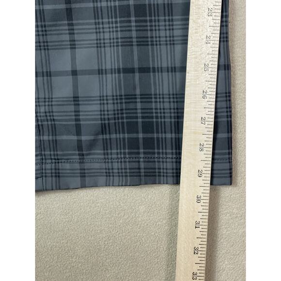 Nike Golf Pants Mens 32x32 Gray Plaid Tour Performance Dri Fit Straight Leg Pant - Picture 7 of 13